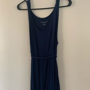 Liz Lange Maternity Maxi Blue Dress Large